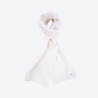 Set scarf S22, gloves R101 - white
