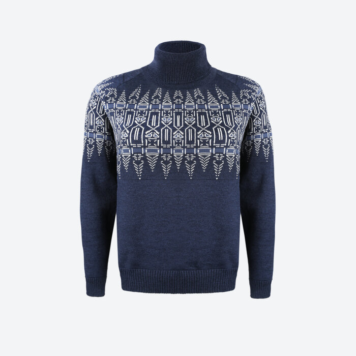 Pullover aus Merinowolle Kama 5051