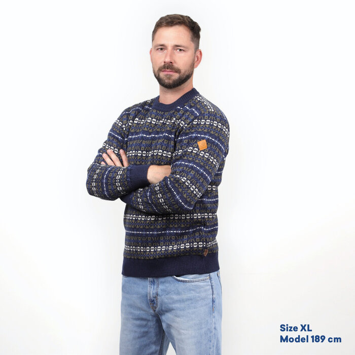 Pullover aus Merinowolle Kama 4067